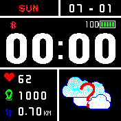 华米跃我Amazfit Bip手表表盘
