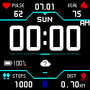 华米跃我Amazfit Bip手表表盘