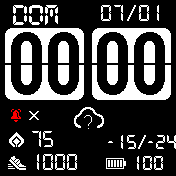 华米跃我Amazfit Bip手表表盘