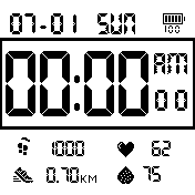 华米跃我Amazfit Bip手表表盘