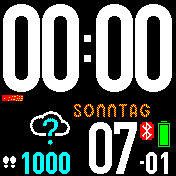 华米跃我Amazfit Bip手表表盘