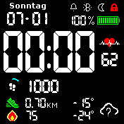 华米跃我Amazfit Bip手表表盘