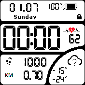华米跃我Amazfit Bip手表表盘