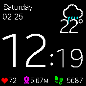 华米跃我Amazfit Bip手表表盘