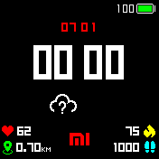 华米跃我Amazfit Bip手表表盘