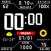 华米跃我Amazfit Bip手表表盘