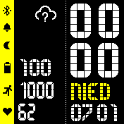 华米跃我Amazfit Bip手表表盘