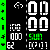 华米跃我Amazfit Bip手表表盘