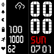 华米跃我Amazfit Bip手表表盘