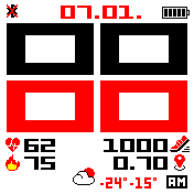 华米跃我Amazfit Bip手表表盘