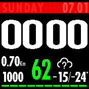 华米跃我Amazfit Bip手表表盘