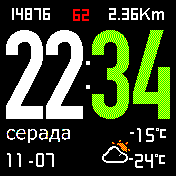 华米跃我Amazfit Bip手表表盘