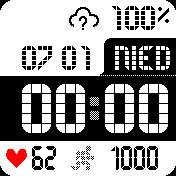 华米跃我Amazfit Bip手表表盘