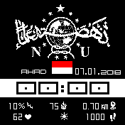 华米跃我Amazfit Bip手表表盘