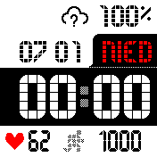 华米跃我Amazfit Bip手表表盘