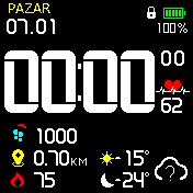 华米跃我Amazfit Bip手表表盘