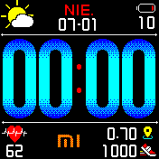 华米跃我Amazfit Bip手表表盘