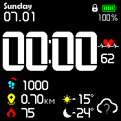 华米跃我Amazfit Bip手表表盘