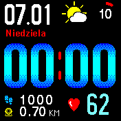 华米跃我Amazfit Bip手表表盘