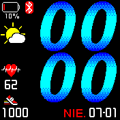 华米跃我Amazfit Bip手表表盘