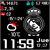 华米跃我Amazfit Bip手表表盘