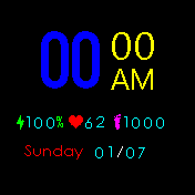 华米跃我Amazfit Bip手表表盘