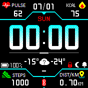 华米跃我Amazfit Bip手表表盘