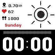 华米跃我Amazfit Bip手表表盘
