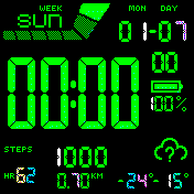 华米跃我Amazfit Bip手表表盘