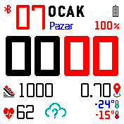 华米跃我Amazfit Bip手表表盘