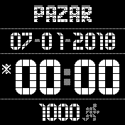 华米跃我Amazfit Bip手表表盘