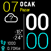 华米跃我Amazfit Bip手表表盘