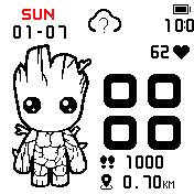 华米跃我Amazfit Bip手表表盘