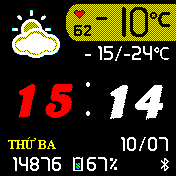 华米跃我Amazfit Bip手表表盘