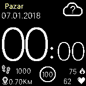华米跃我Amazfit Bip手表表盘