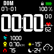 华米跃我Amazfit Bip手表表盘