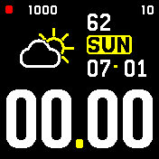 华米跃我Amazfit Bip手表表盘