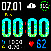 华米跃我Amazfit Bip手表表盘
