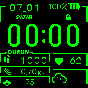 华米跃我Amazfit Bip手表表盘