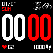 华米跃我Amazfit Bip手表表盘