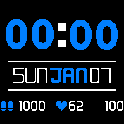华米跃我Amazfit Bip手表表盘