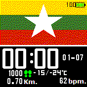 华米跃我Amazfit Bip手表表盘