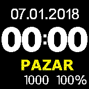 华米跃我Amazfit Bip手表表盘