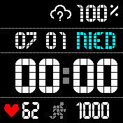 华米跃我Amazfit Bip手表表盘