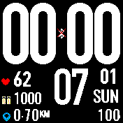 华米跃我Amazfit Bip手表表盘