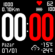 华米跃我Amazfit Bip手表表盘