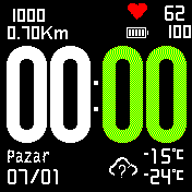 华米跃我Amazfit Bip手表表盘