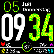 华米跃我Amazfit Bip手表表盘