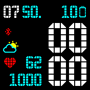 华米跃我Amazfit Bip手表表盘
