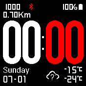 华米跃我Amazfit Bip手表表盘